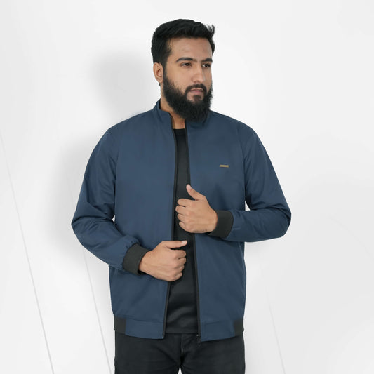 Premium Woven Two-Part Jacket - Navy